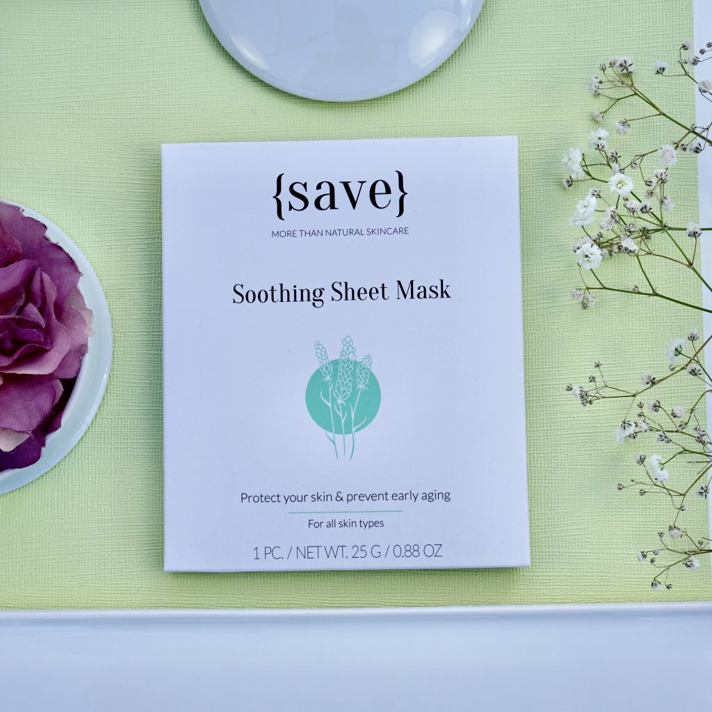 Save skincare Mask