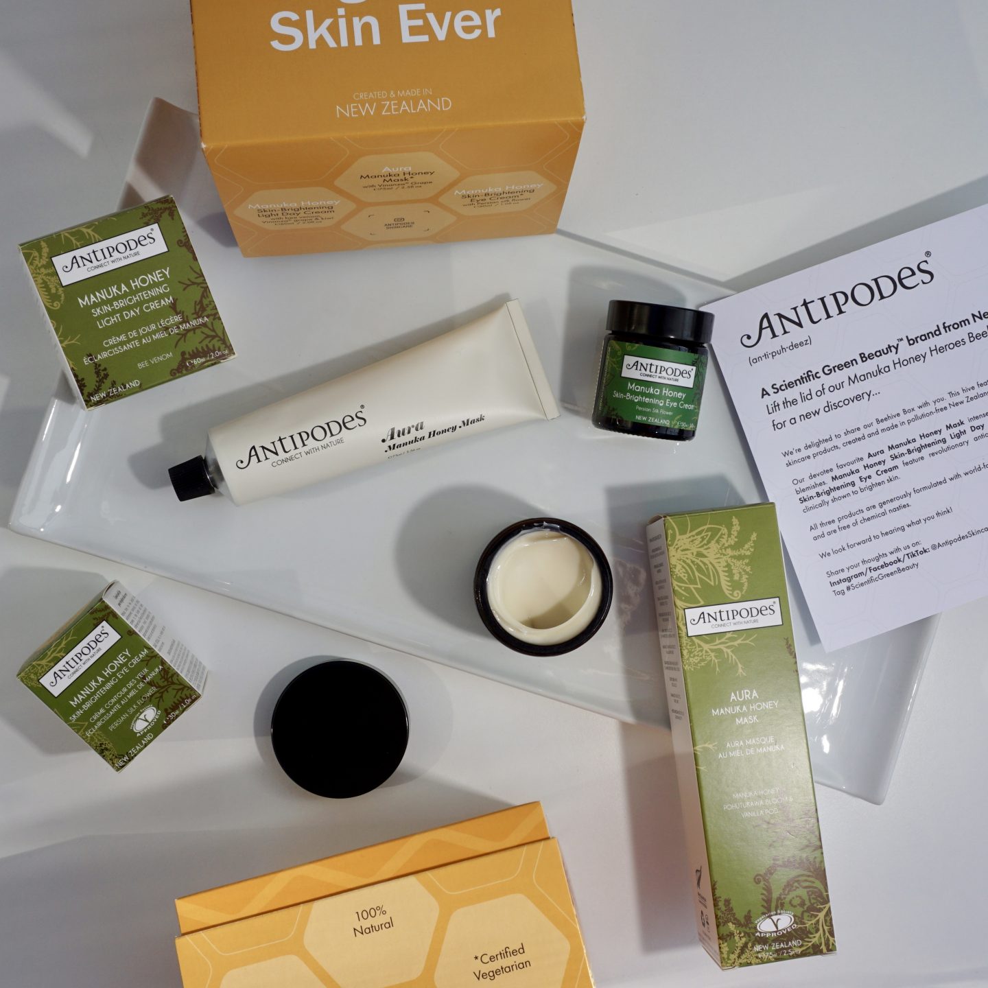 Antipodes Skincare Manuka Honey Range