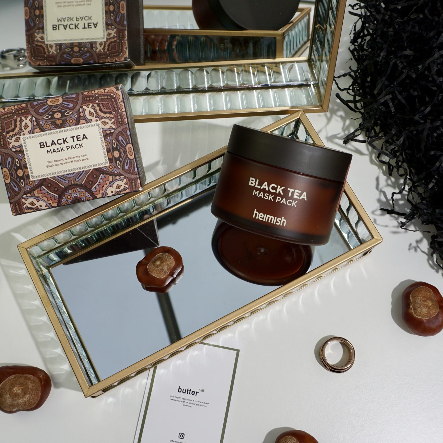 Heimish Black Tea Face Mask from Buttermilk Skincare