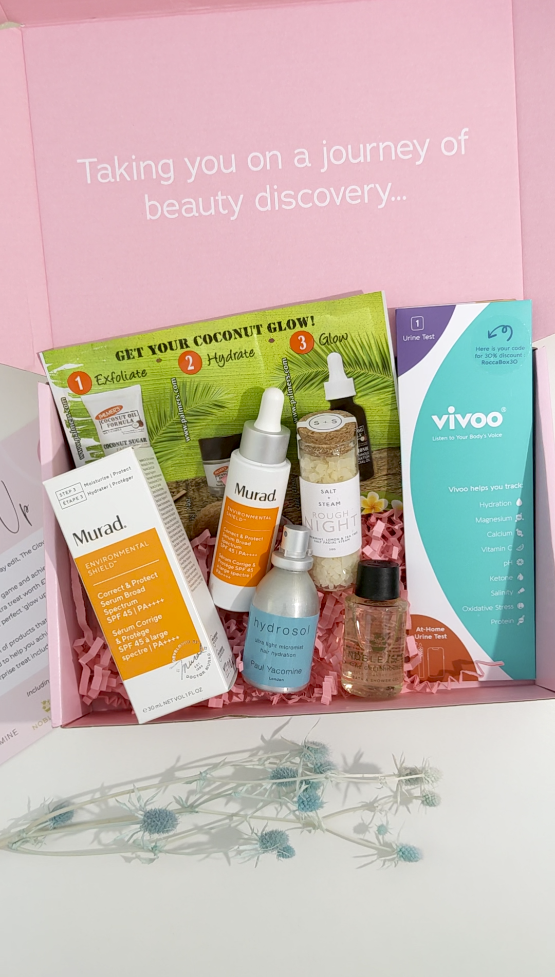 Glow Up with Rocca Box May Edit